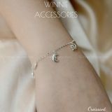  Lắc tay Bạc S925 Croissant 