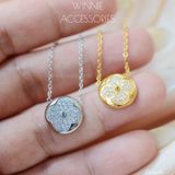  Dây chuyền titan Louis đá 