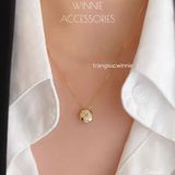  Dây chuyền titan Louis đá 