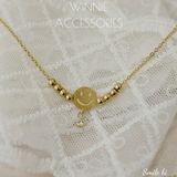  Lắc chân titan Smile bi 