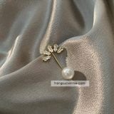  Cài áo Kim cương ngọc trai 