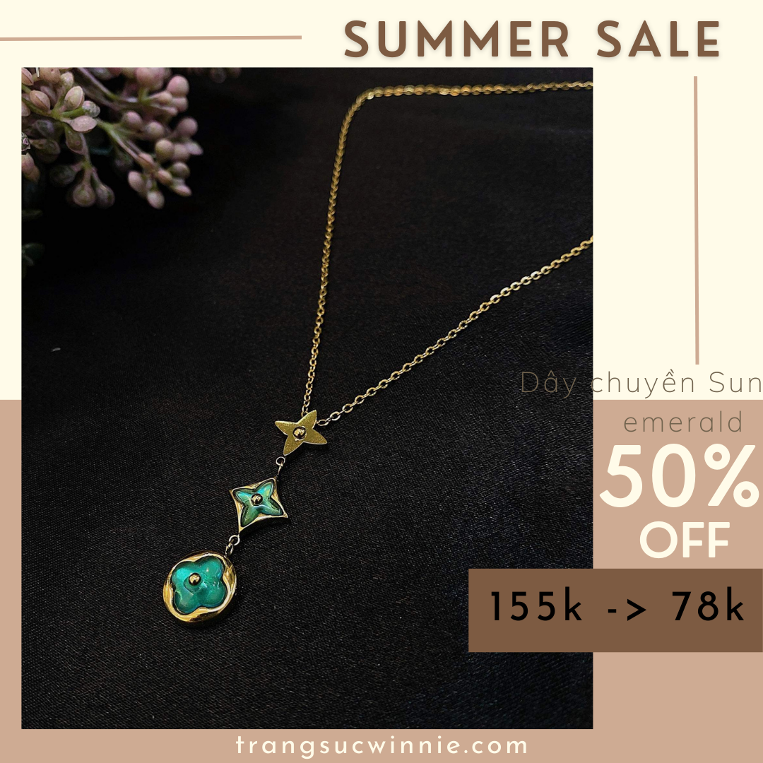  Dây chuyền Sun Emerald 