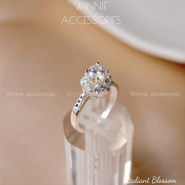  Nhẫn Bạc S925 Radiant Blossom 