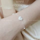  Lắc tay Bạc S925 One heart 