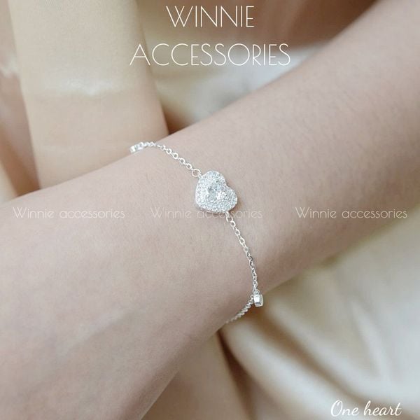  Lắc tay Bạc S925 One heart 
