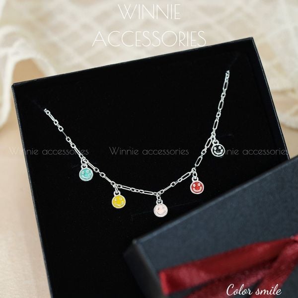  Lắc tay Bạc S925 Color smile 