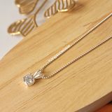  Charm Bạc S925 Tròn 