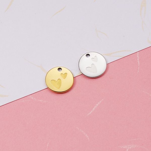  Charm titan Be You Circle 2 heart 