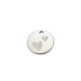  Charm titan Be You Circle 2 heart 