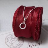  Charm Bạc S925 Circle twin 