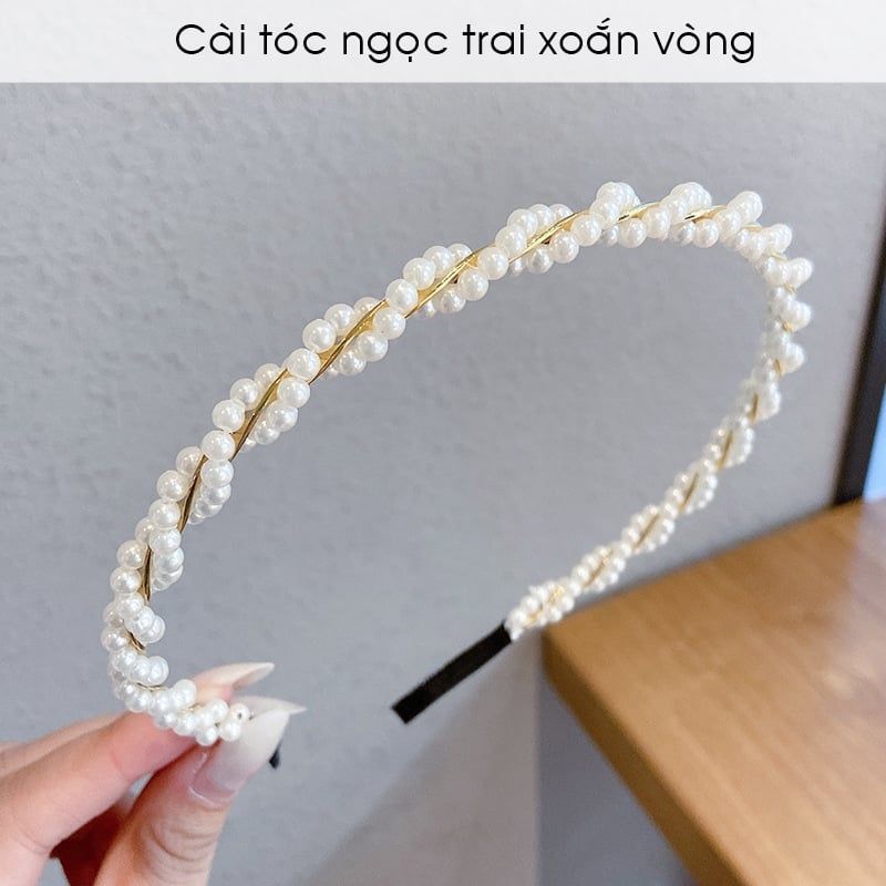  Cài tóc Ngọc trai 