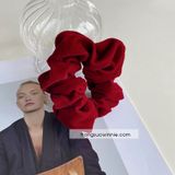  Cài tóc nhung đỏ SET 