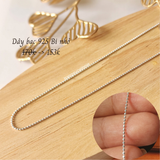  Dây chuyền Bạc S925 Bi nhỏ 