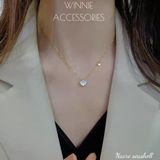  Dây chuyền Titan Nacre seashell 