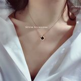  Dây chuyền titan 2square - Đ 