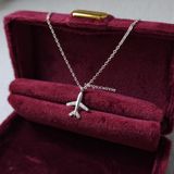  Dây chuyền Bạc S925 Airplane 