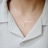  Dây chuyền Bạc S925 Airplane 