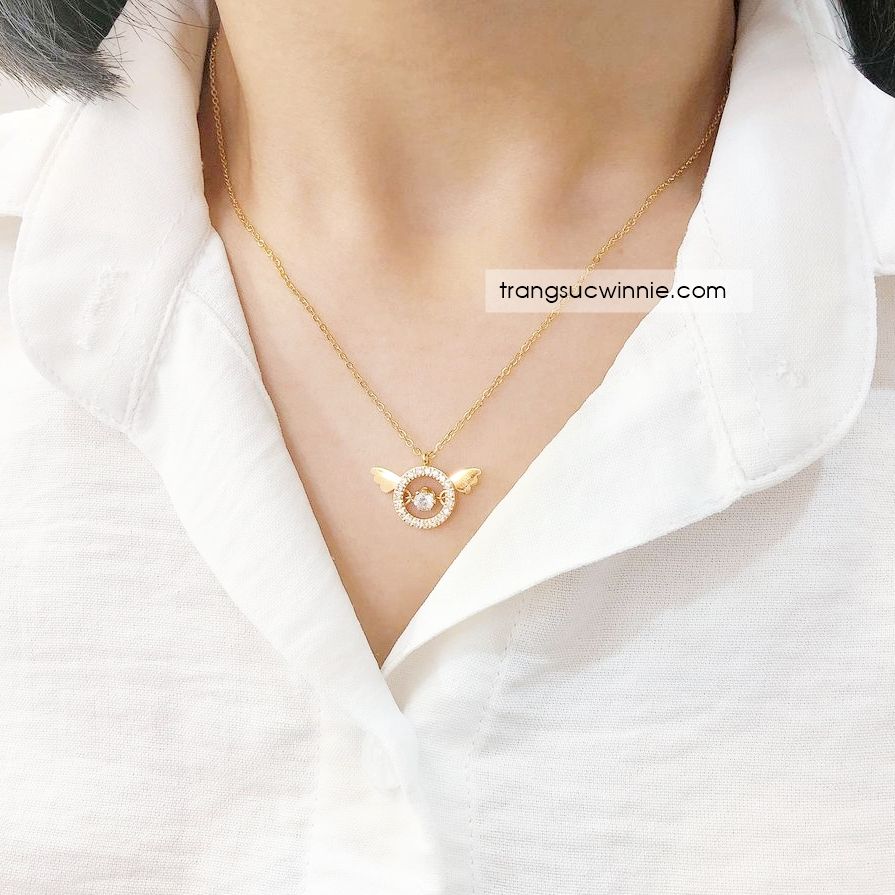  Dây chuyền titan Angel VG 