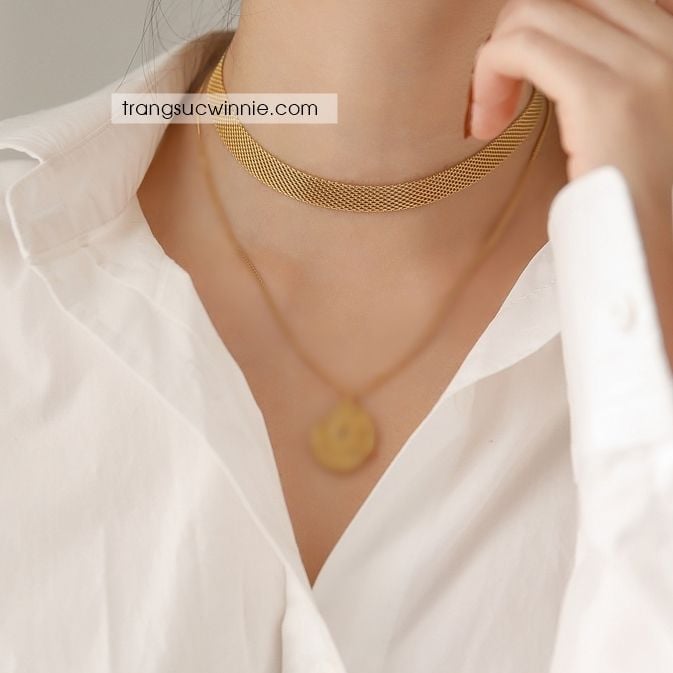  Dây chuyền titan Anna 