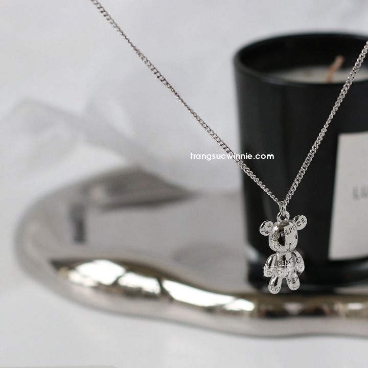  Dây chuyền titan Bear 