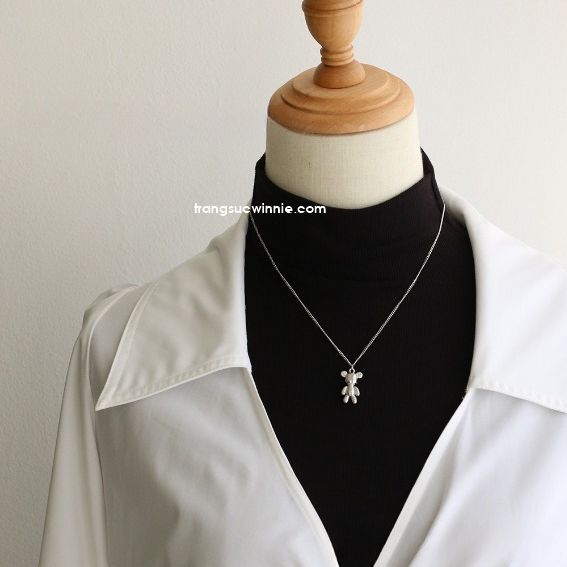  Dây chuyền titan Bear 