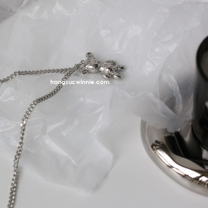  Dây chuyền titan Bear 