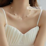  Dây chuyền Bi pearl 