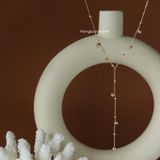  Dây chuyền titan Bi tua rua 
