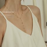  Dây chuyền titan Bi tua rua 