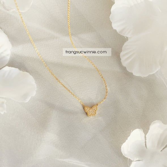  Dây chuyền titan Bướm đá VG 