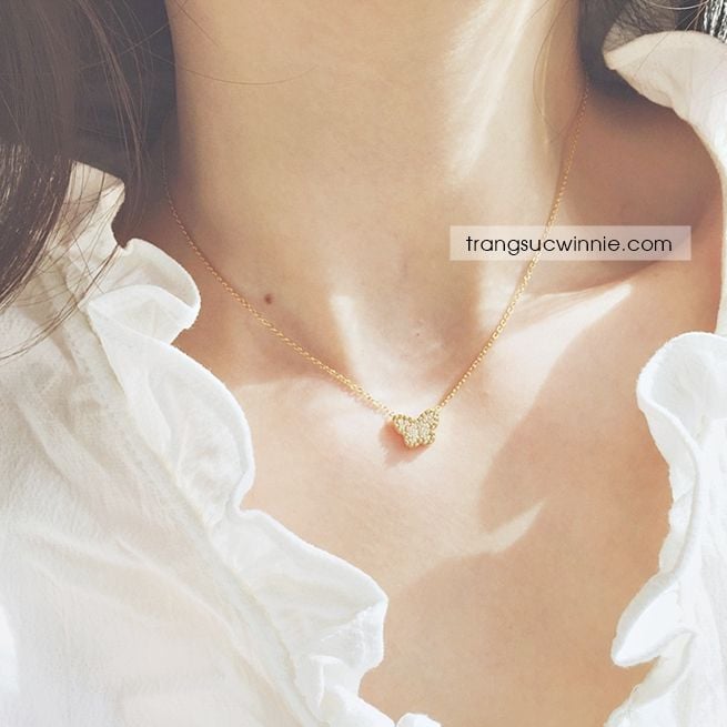  Dây chuyền titan Bướm đá VG 