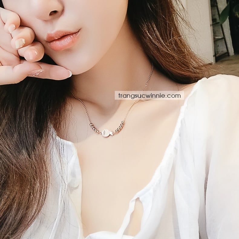  Dây chuyền titan cá 
