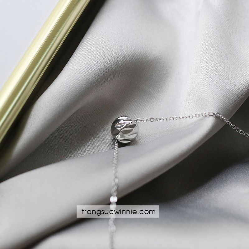 Dây chuyền titan Charm B 