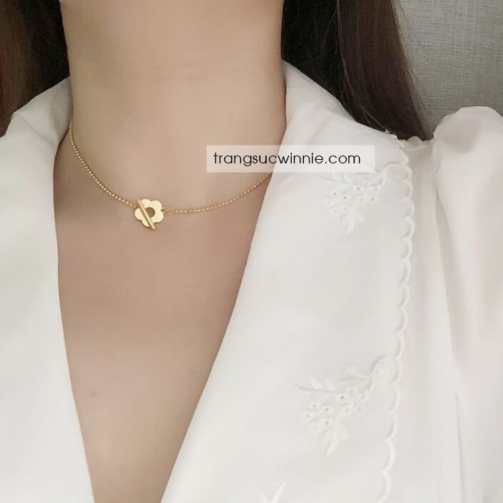  Dây chuyền titan Cherry Blossom 