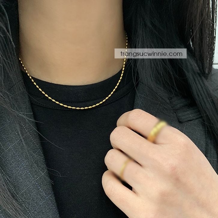  Dây chuyền titan Chubb 