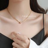  Dây chuyền titan CK bicy 