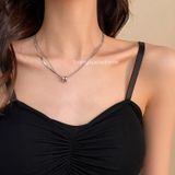  Dây chuyền titan CK bicy 