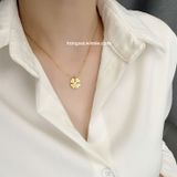  Dây chuyền titan Clover sọc VG 