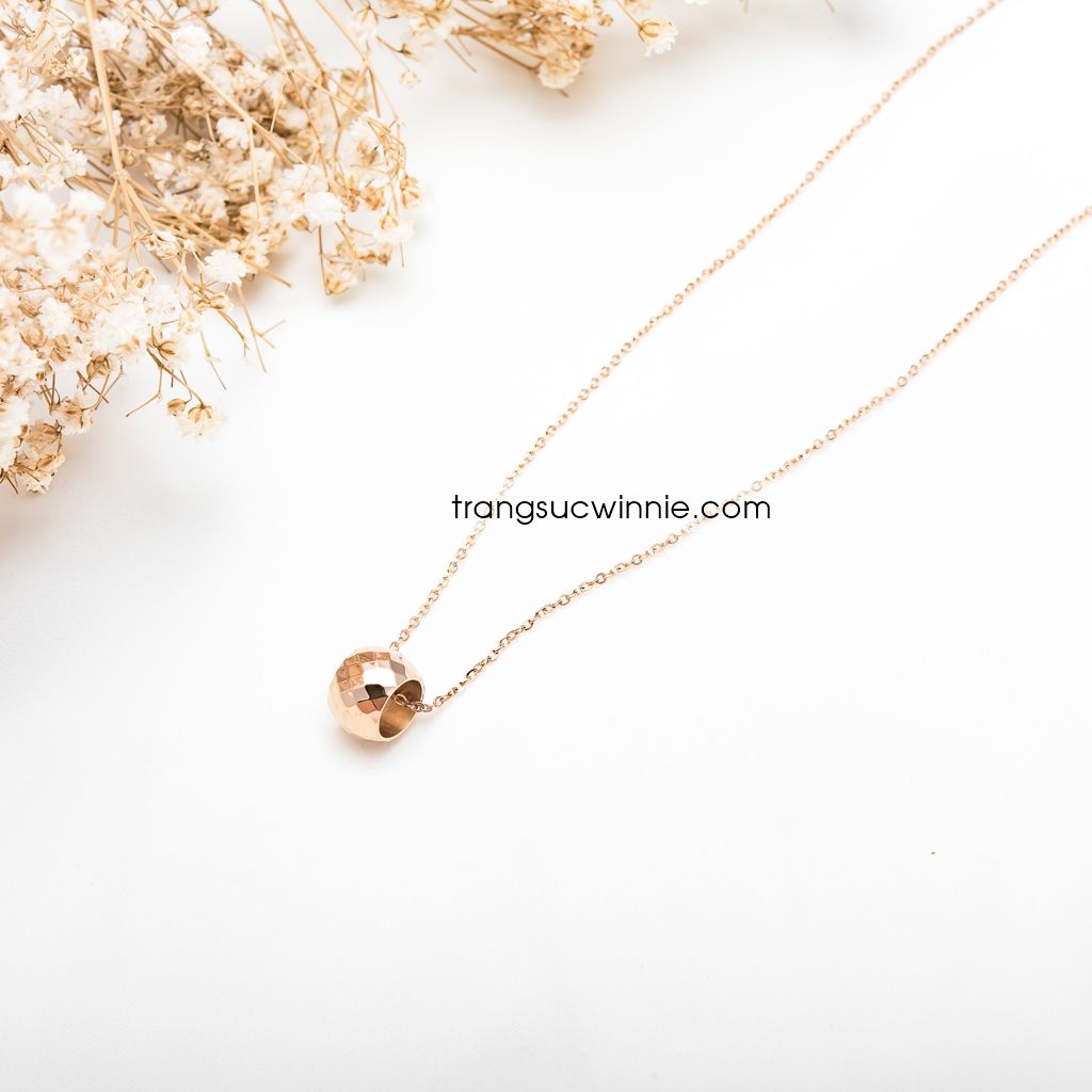  Dây chuyền titan Crystal 