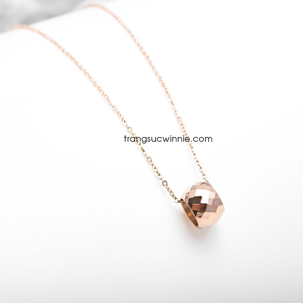  Dây chuyền titan Crystal 