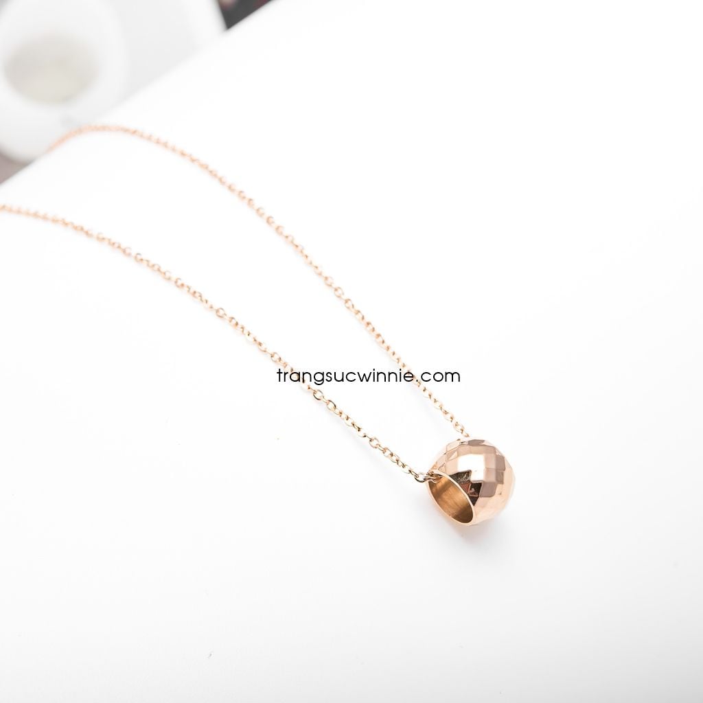  Dây chuyền titan Crystal 