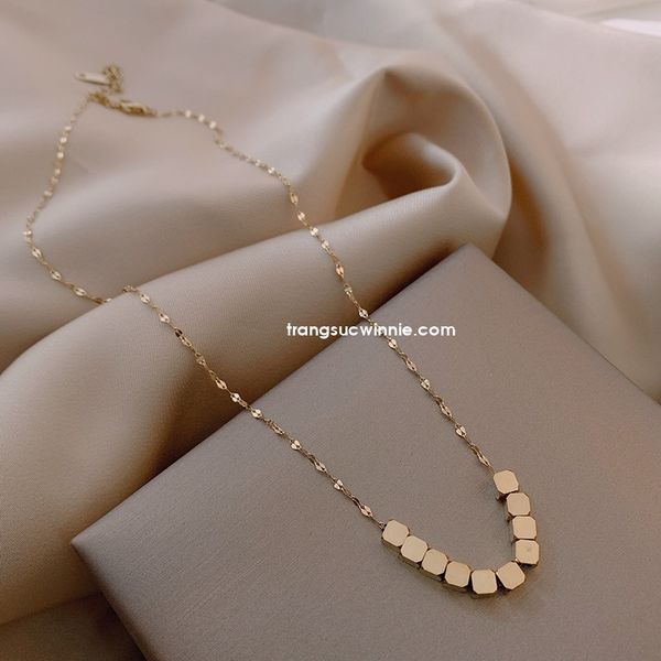  Dây chuyền titan Đa diện twist 