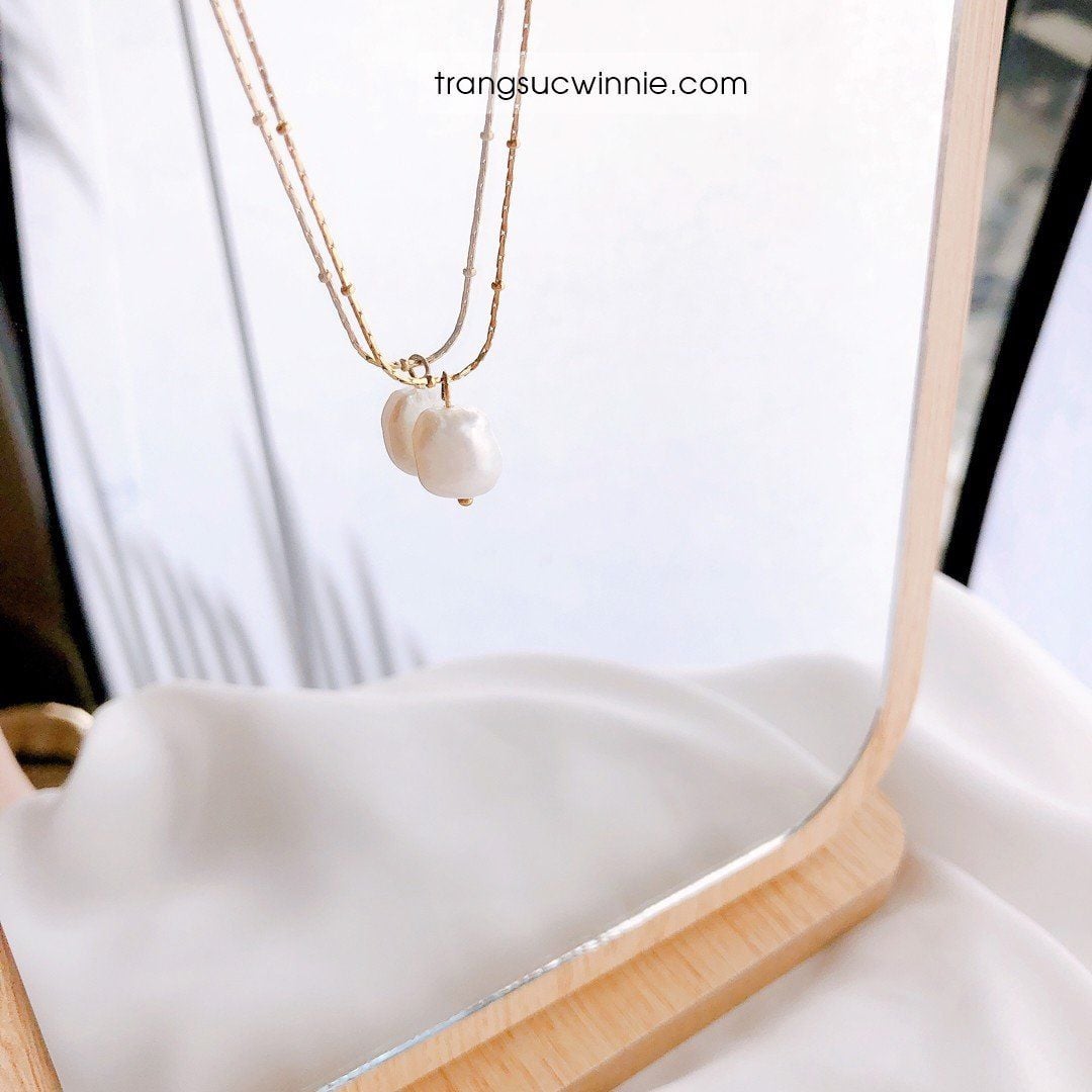  Dây chuyền titan Da one 