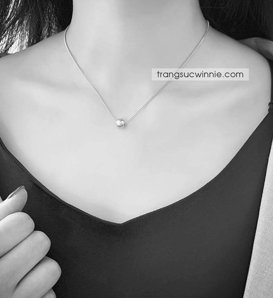  Dây chuyền titan Dot B 