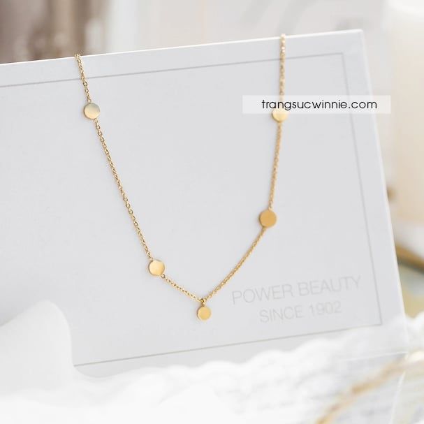  Dây chuyền titan Dot VG 