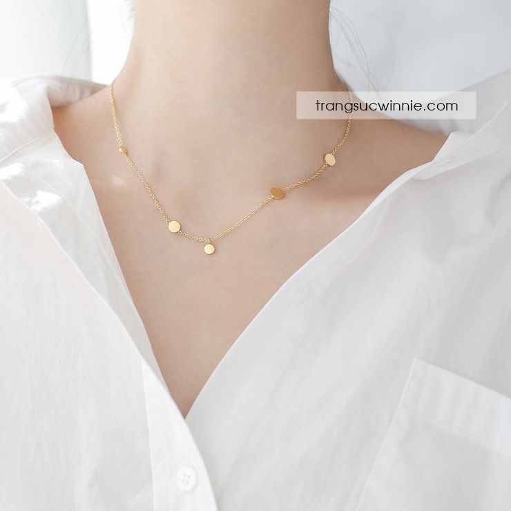  Dây chuyền titan Dot VG 