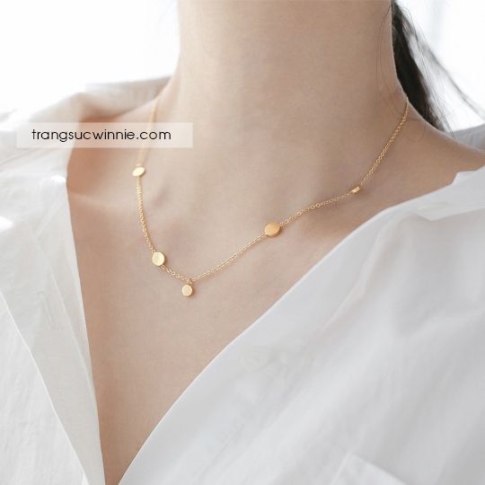  Dây chuyền titan Dot VG 