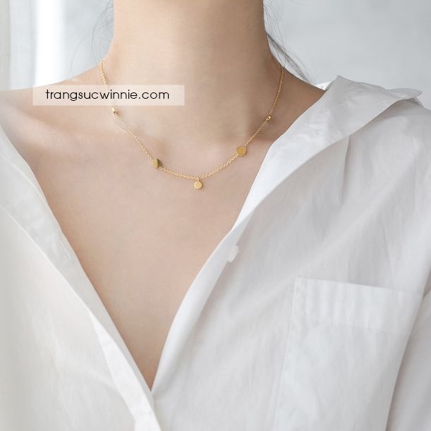  Dây chuyền titan Dot VG 