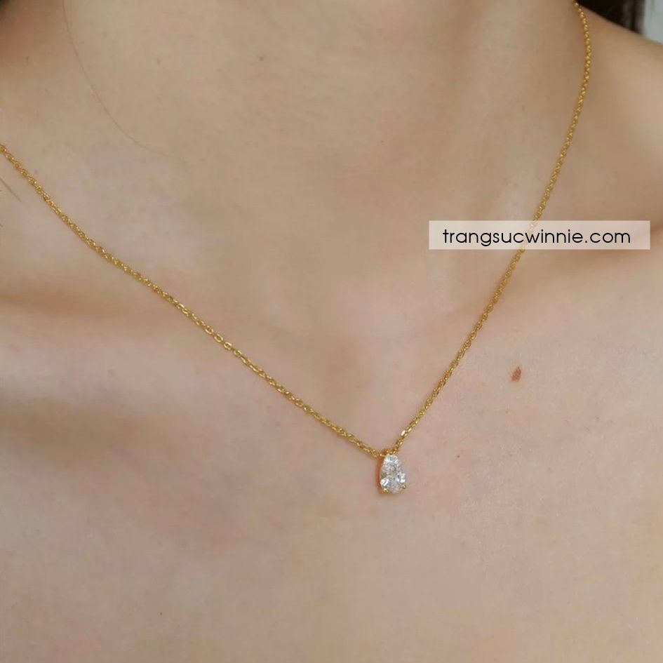  Dây chuyền titan Drop 