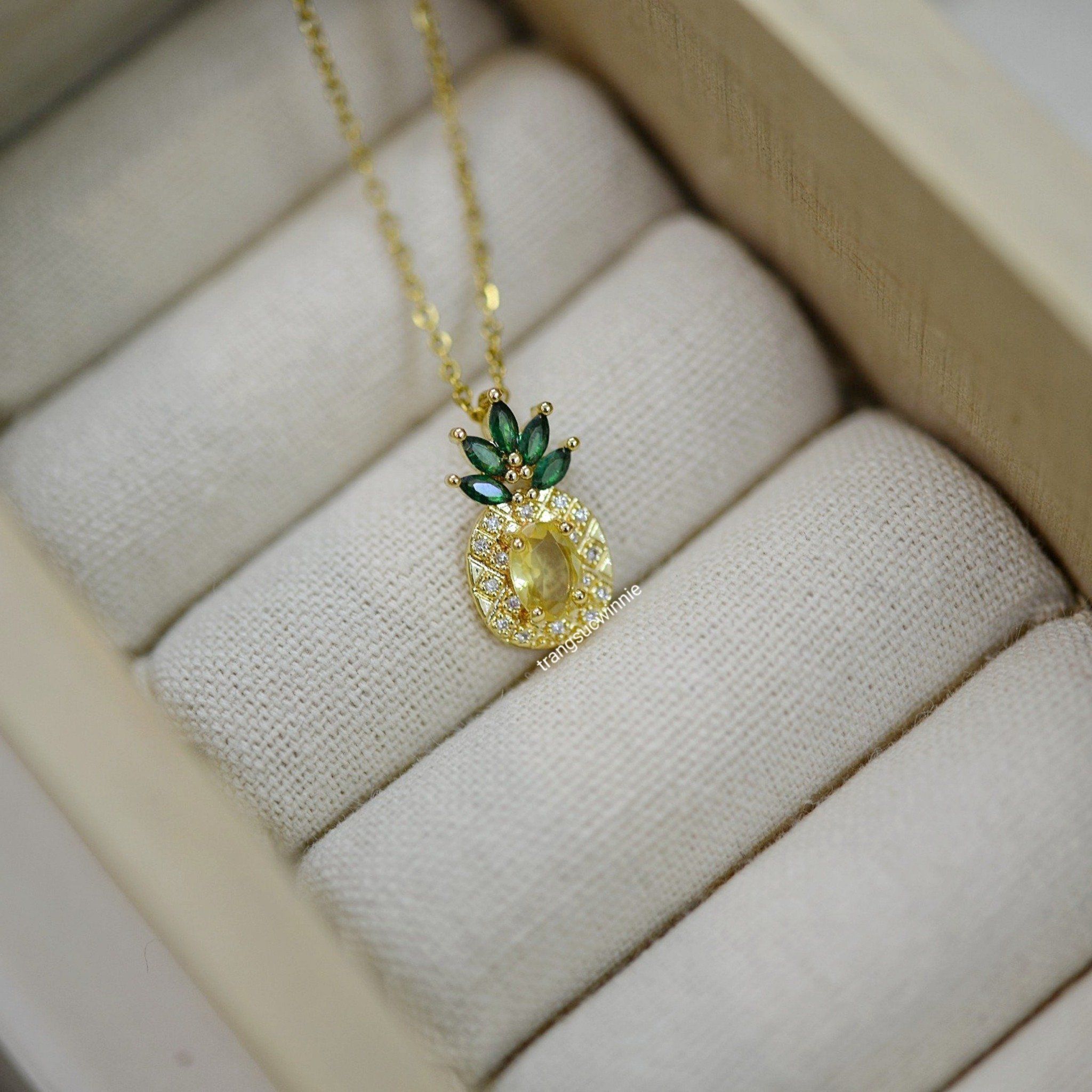  Dây chuyền titan Dứa 